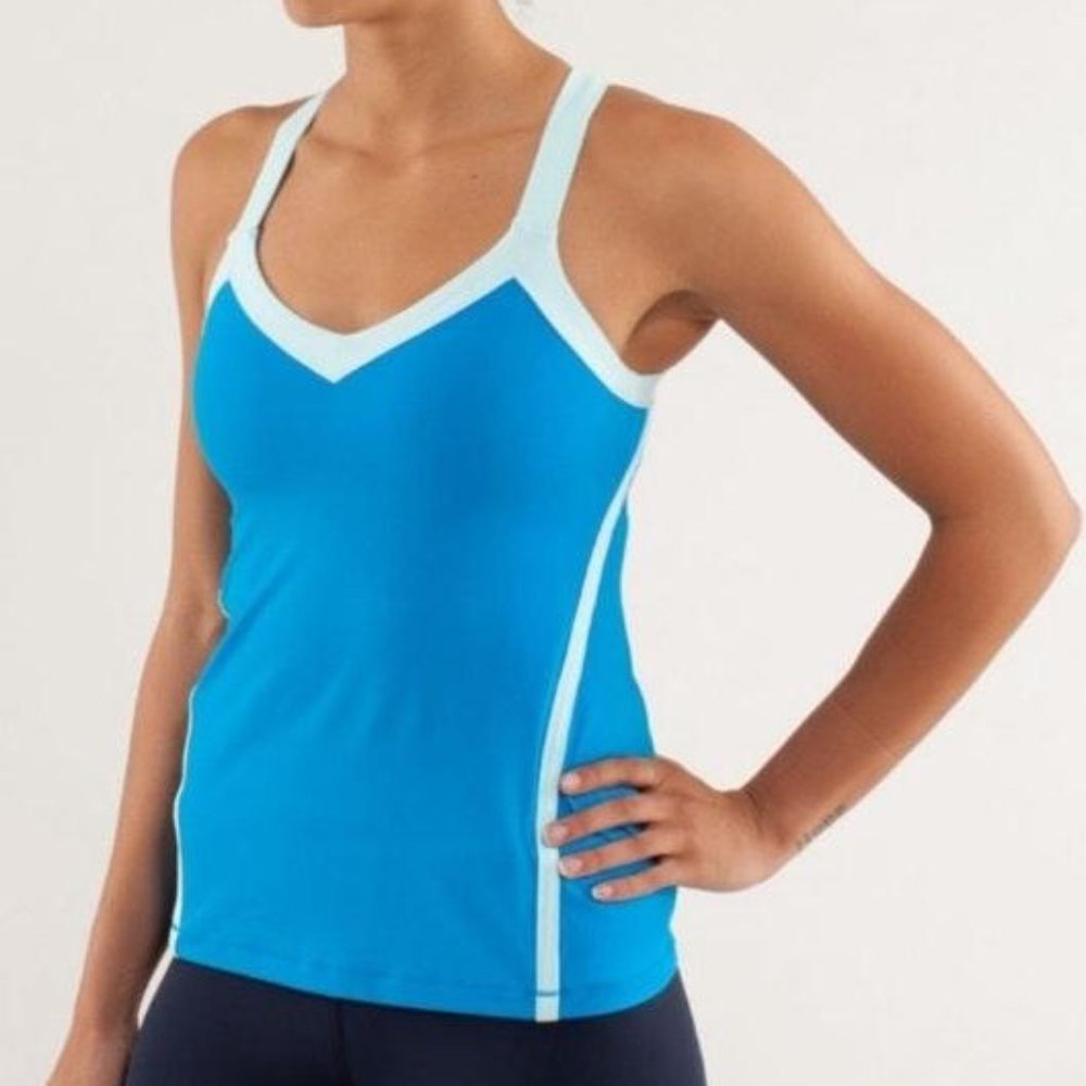 Lululemon Lulu Blue Tank Top